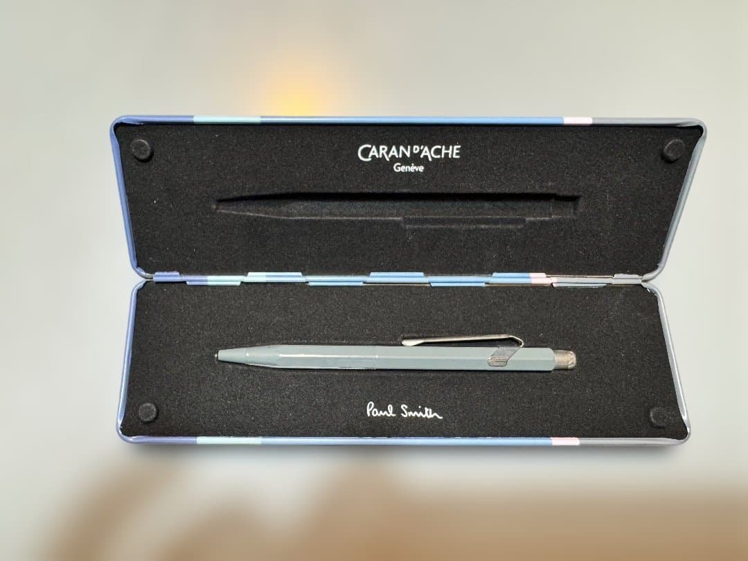 カランダッシュ ポールスミス 廃番 849 ボールペン スレートグレー 未使用