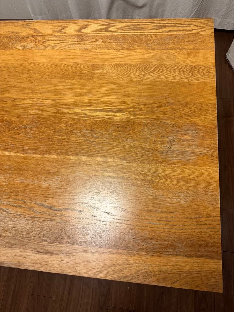ナチュラルウッド ダイニングテーブル 長さ1800 幅800 高さ720 値下げ