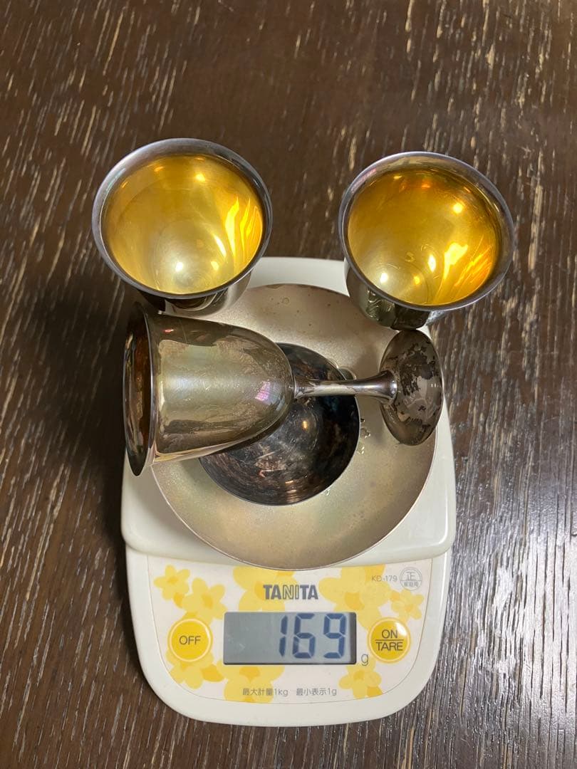 純銀杯　169グラム　まとめ売り