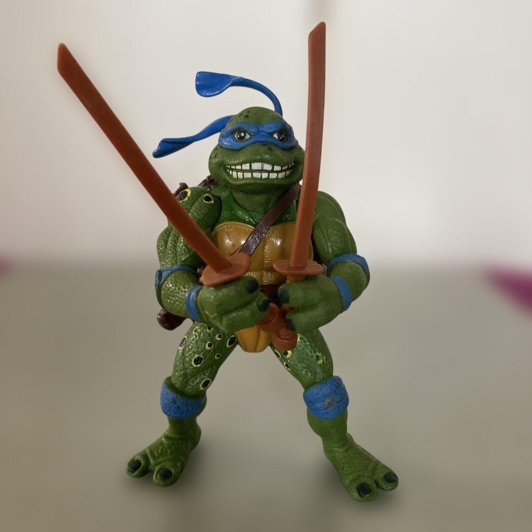 タートルズ フィギュア ムービースター レオナルド 1992年