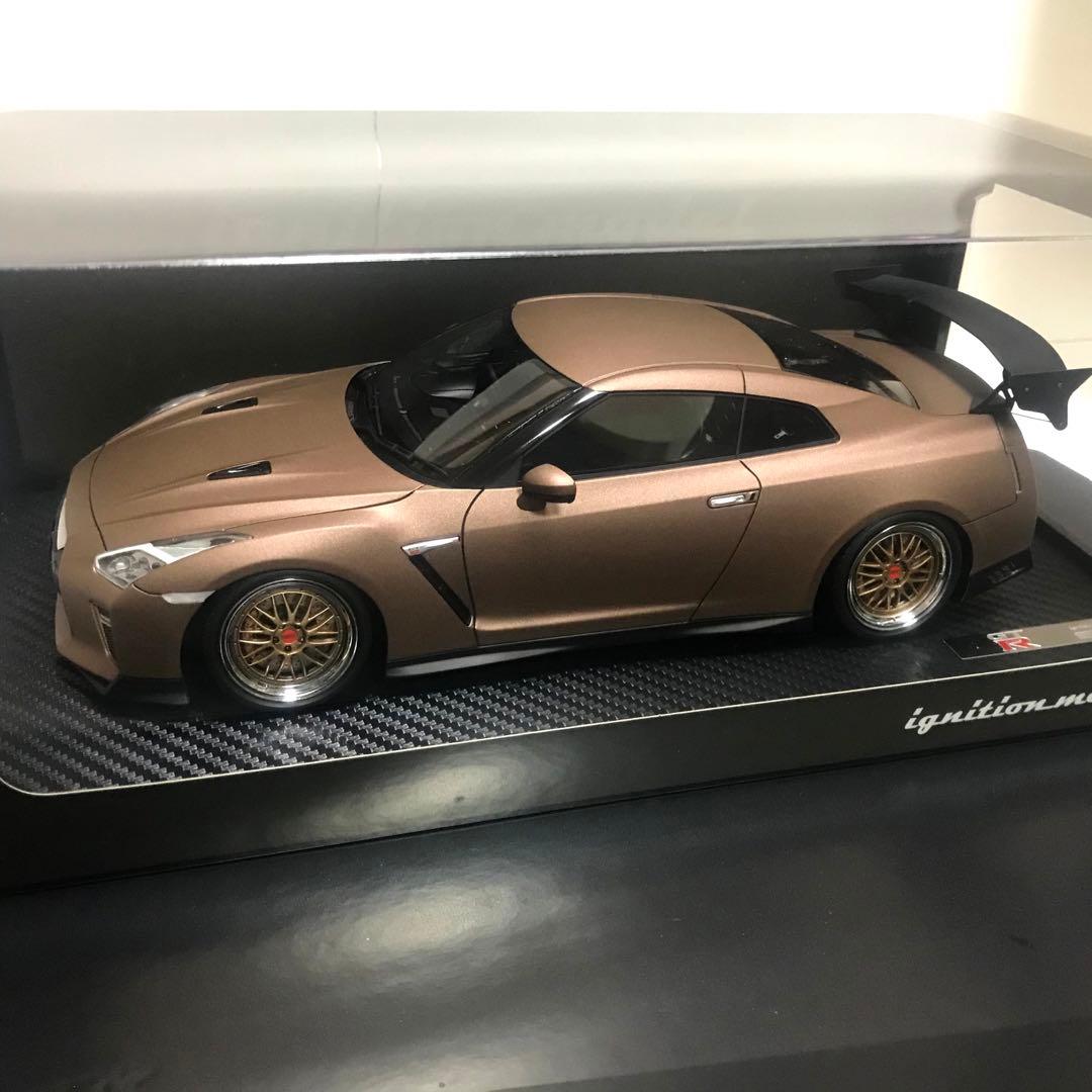 イグニッションモデル 1/18 日産 GT-R (R35) マットブラウン