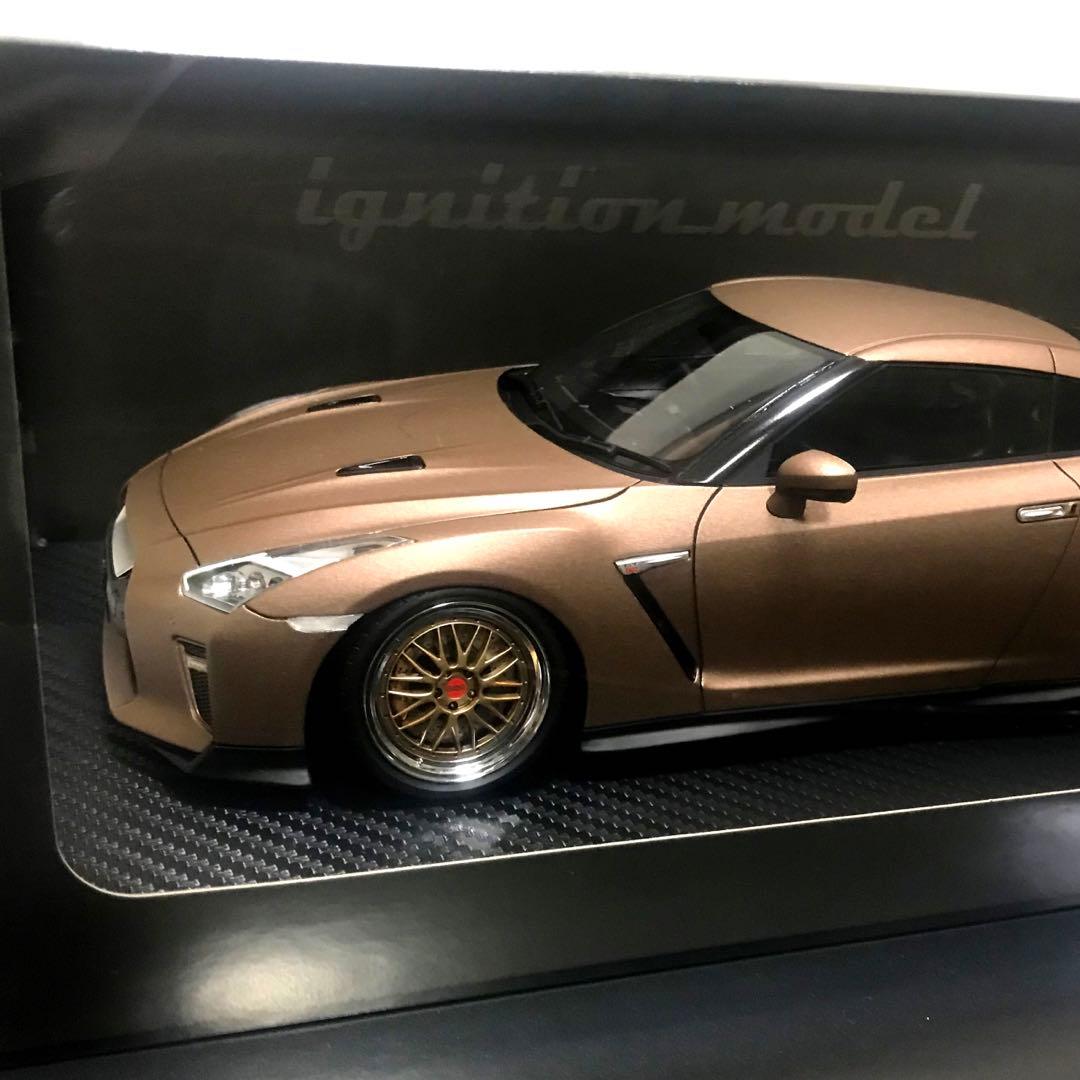 イグニッションモデル 1/18 日産 GT-R (R35) マットブラウン