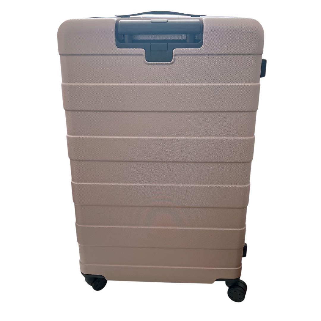 無印良品 キャリーバーの高さを自由に調節できる　ハードキャリーケース　88L ①