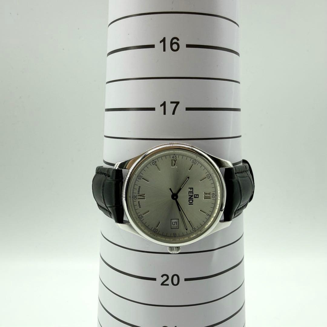 【稼働/新品ベルト/箱付】フェンディ 腕時計 210G デイト オロロジ メンズ