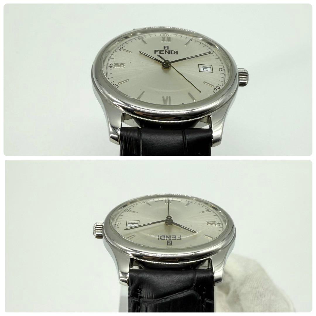 【稼働/新品ベルト/箱付】フェンディ 腕時計 210G デイト オロロジ メンズ