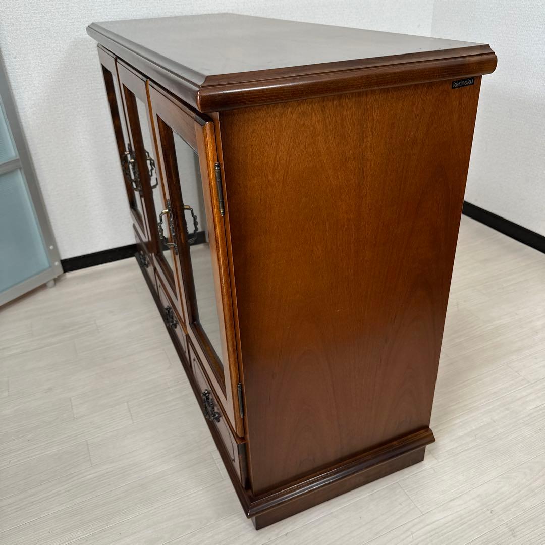 【展示品】カリモク コロニアル サイドボード キャビネット リビングボードi1※