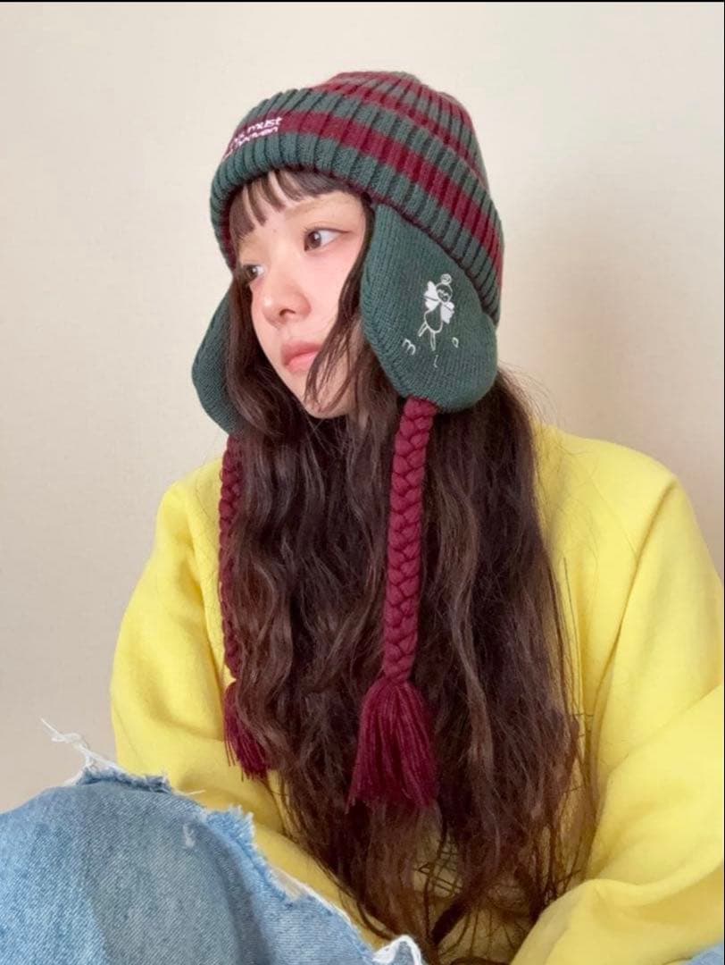 【新品未開封】あいみょん　ヘブンズ・ベーカリー　ニット帽　紙ナプキン