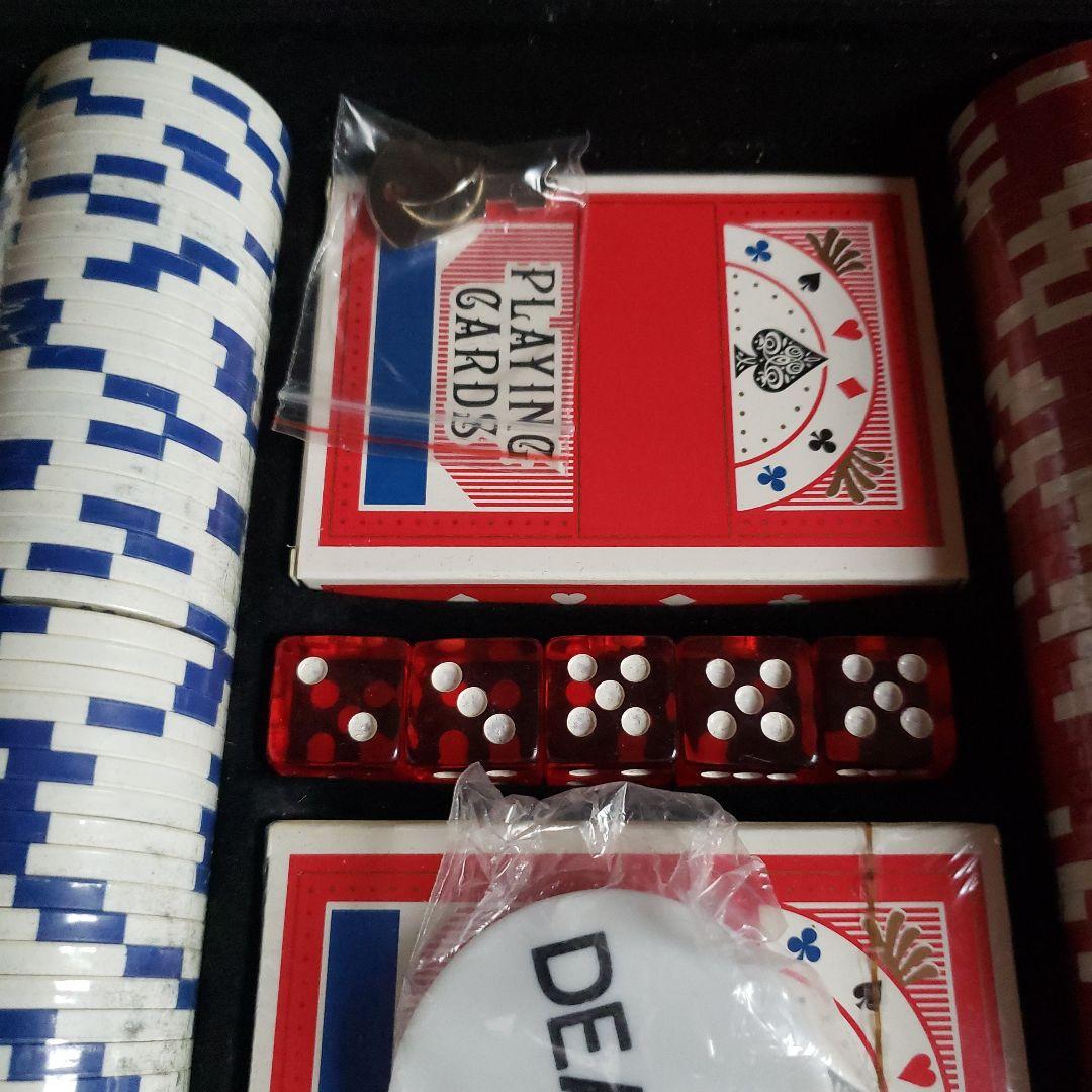 ポーカーチップセット アルミケース付き　MGM