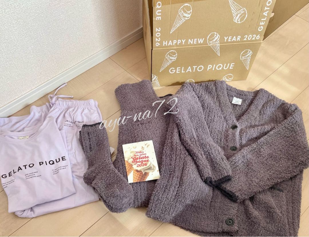 ジェラートピケ 福袋B 2026 オンライン限定 抜き取りなし