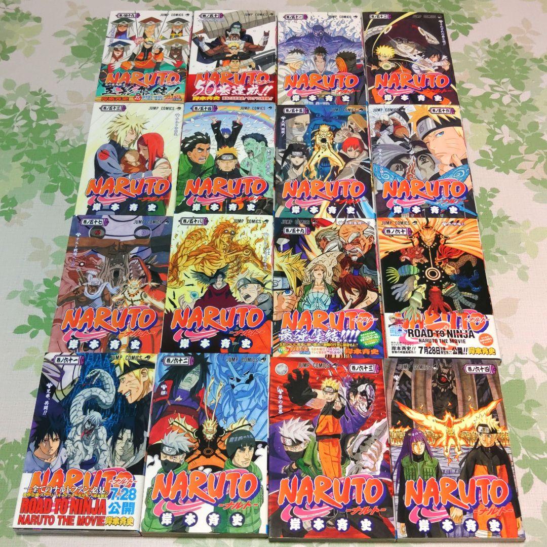 「アニメ化作品」 NARUTO ナルト 1～72巻+外伝　漫画　コミック