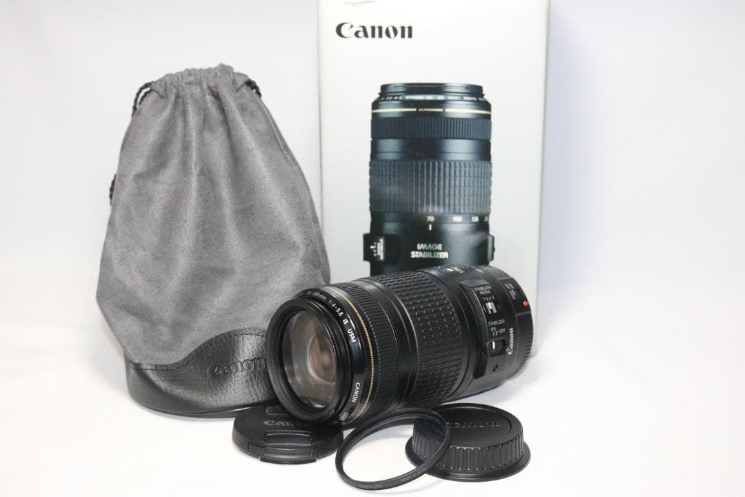 ⭐元箱付き⭐美品 望遠レンズ⭐Canon EF 70-300mm IS USM