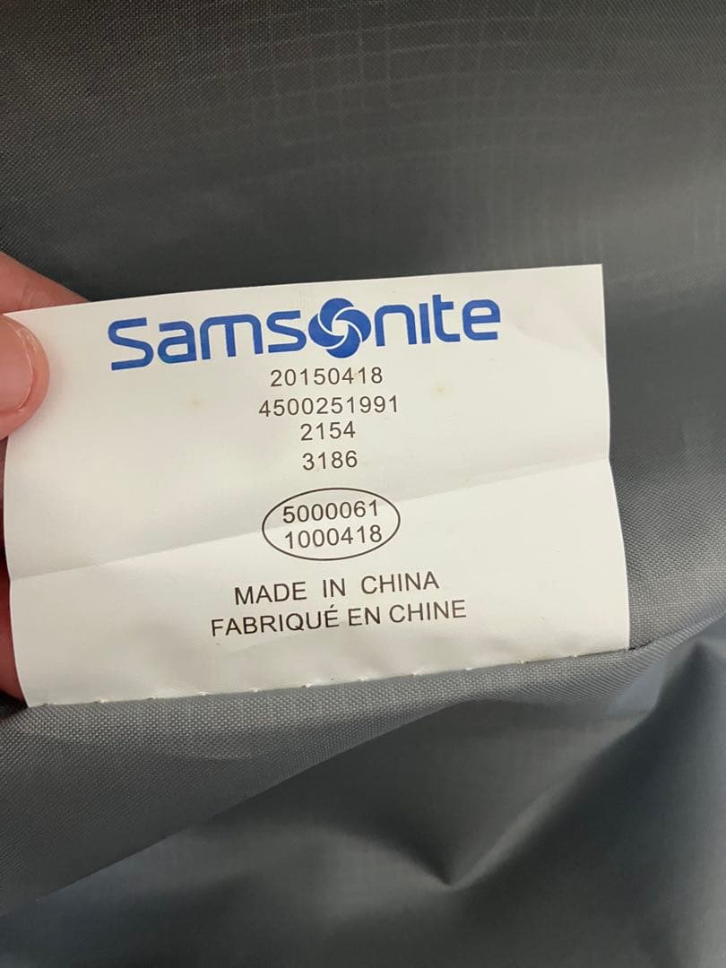即購入可　サムソナイト キャリーケース スーツケース 1週間以上可能　軽量