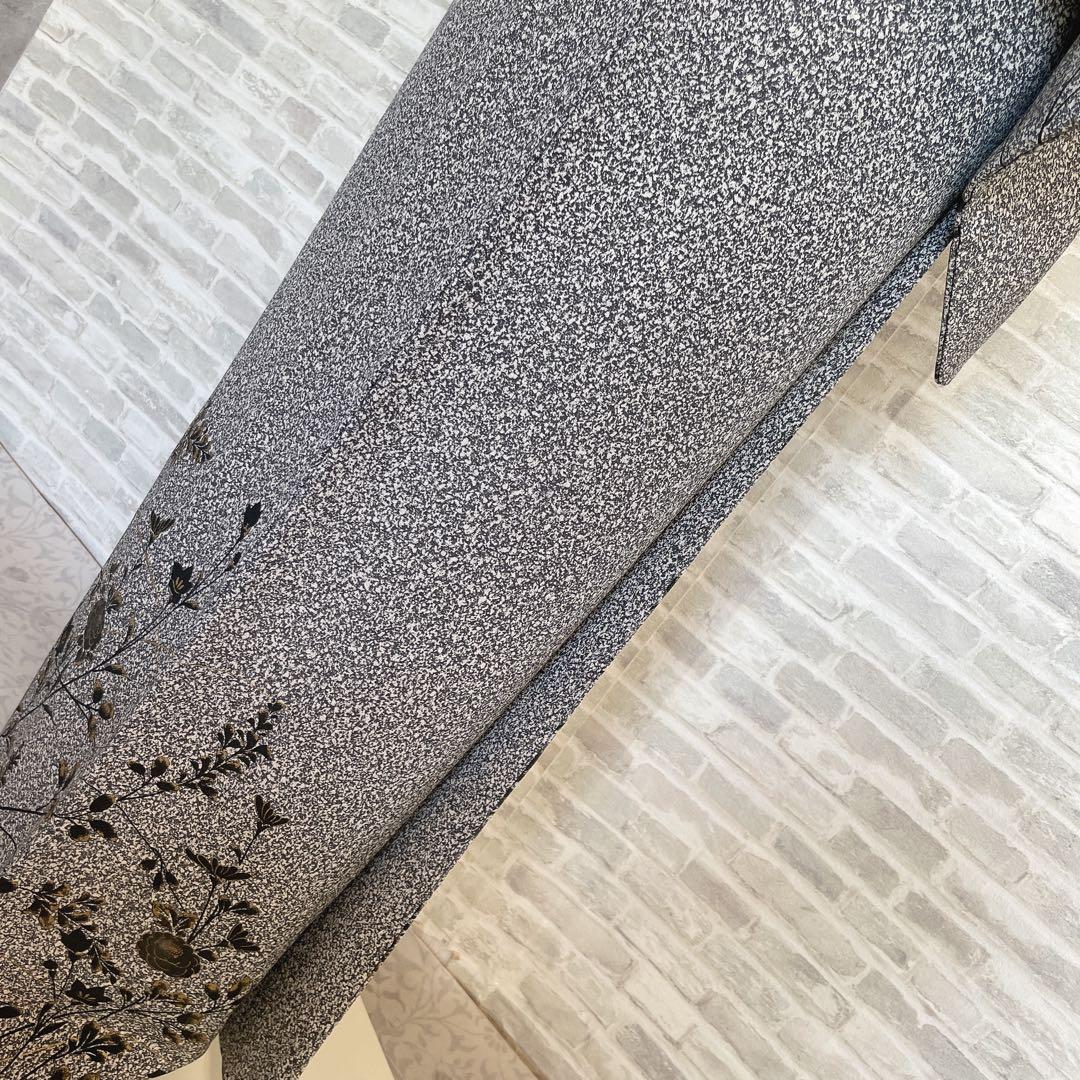 訪問着　フルセット　菊　萩　桔梗　叩き染　金彩加工　入学式　卒業式　七五三　P4