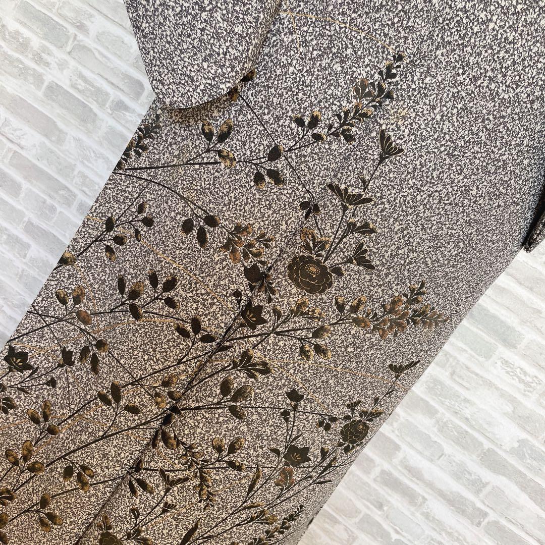 訪問着　フルセット　菊　萩　桔梗　叩き染　金彩加工　入学式　卒業式　七五三　P4