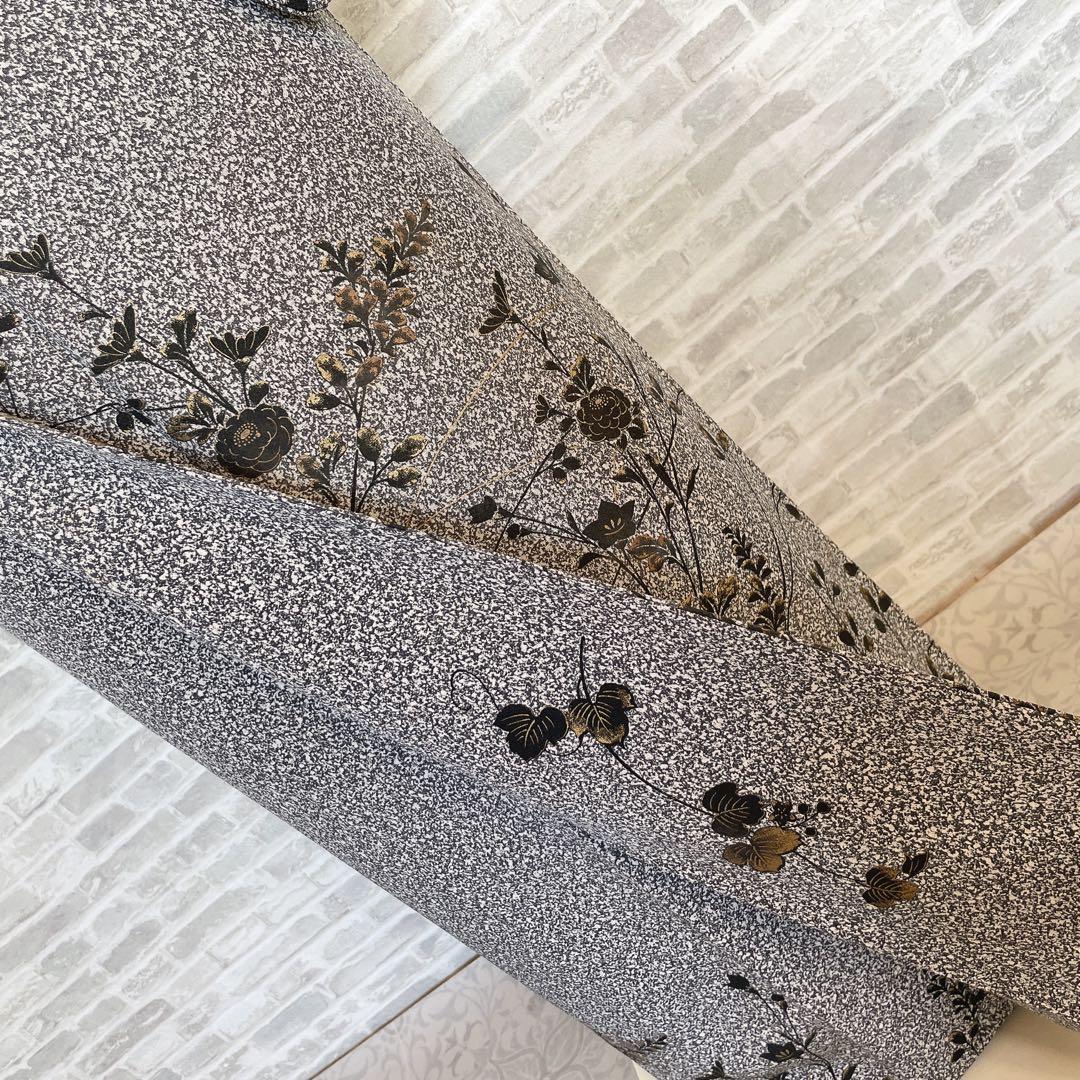 訪問着　フルセット　菊　萩　桔梗　叩き染　金彩加工　入学式　卒業式　七五三　P4