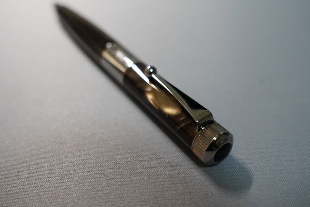 ロメオ 伊東屋 ROMEO Ｎｏ．３ボールペン 太軸 イタリアングレーＲ134