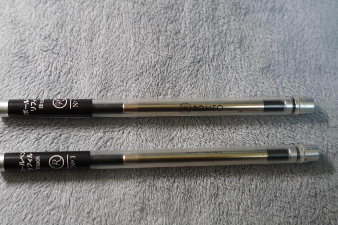 ロメオ 伊東屋 ROMEO Ｎｏ．３ボールペン 太軸 イタリアングレーＲ134