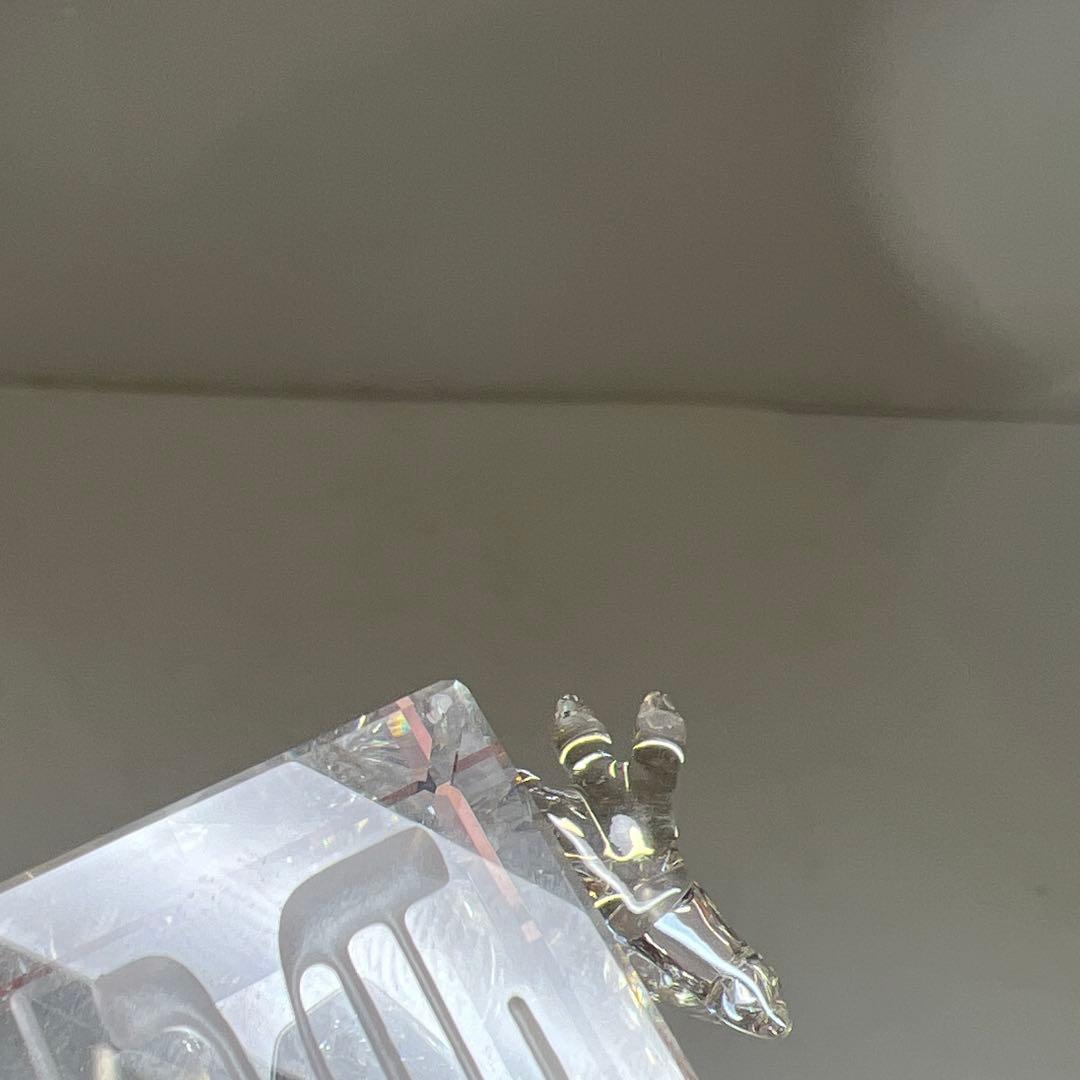 スワロフスキー　ドラゴン　置物　共箱　幅11.5㎝　東な7-1221☆1F