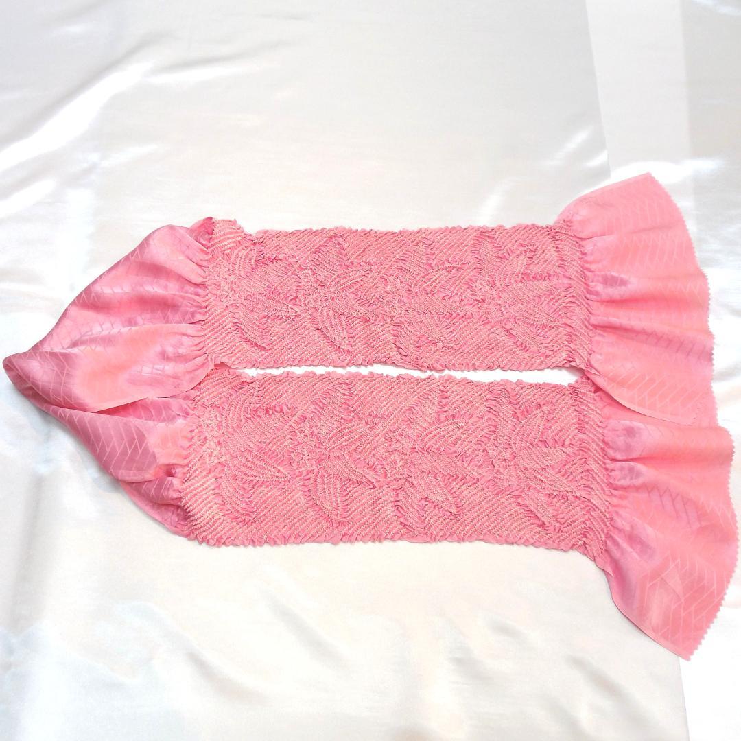 未使用品★洗える振袖　振袖フルセット　ポリ　成人式　振袖　M～Ｌサイズ　紺　花柄