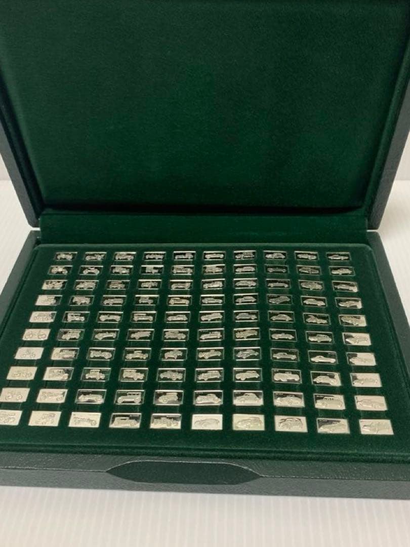 フランクリンミント 偉大なる自動車100種 ミニカーコレクション純銀