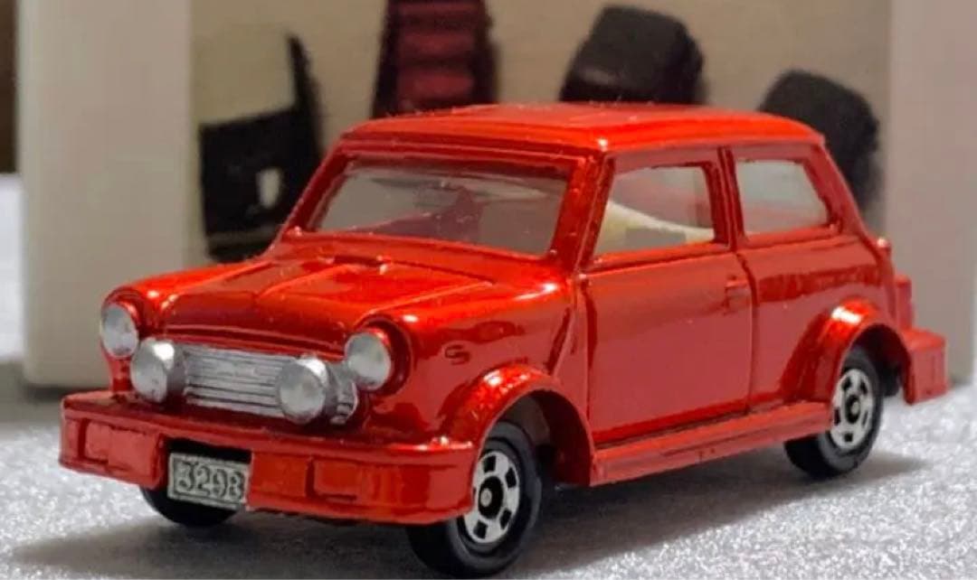 トミカ ミニクーパー トラフィック特注 ERAターボ メタリックレッド