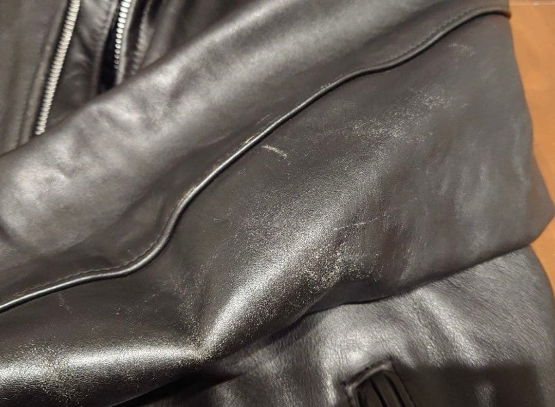 美品　schott641 40インチ　シングルライダース　インナーボア付