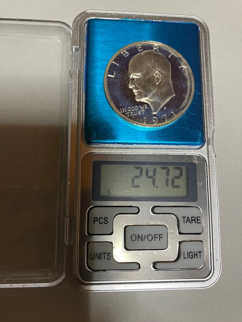 アメリカ　アイゼンハワー 1ドル　古銭　200周年　銀貨　slv400