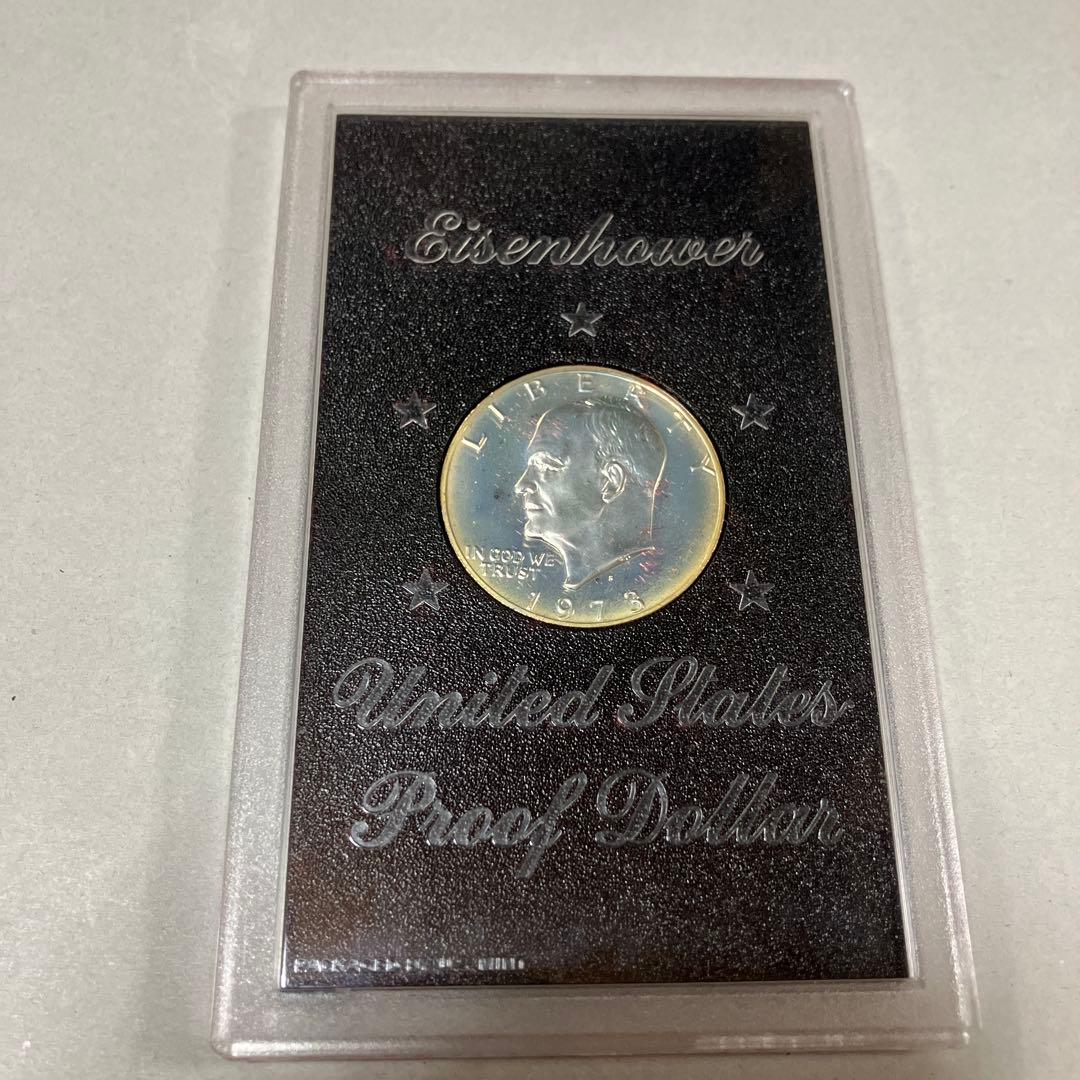 アメリカ　アイゼンハワー 1ドル　古銭　200周年　銀貨　slv400