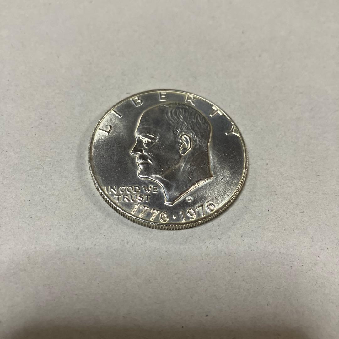 アメリカ　アイゼンハワー 1ドル　古銭　200周年　銀貨　slv400