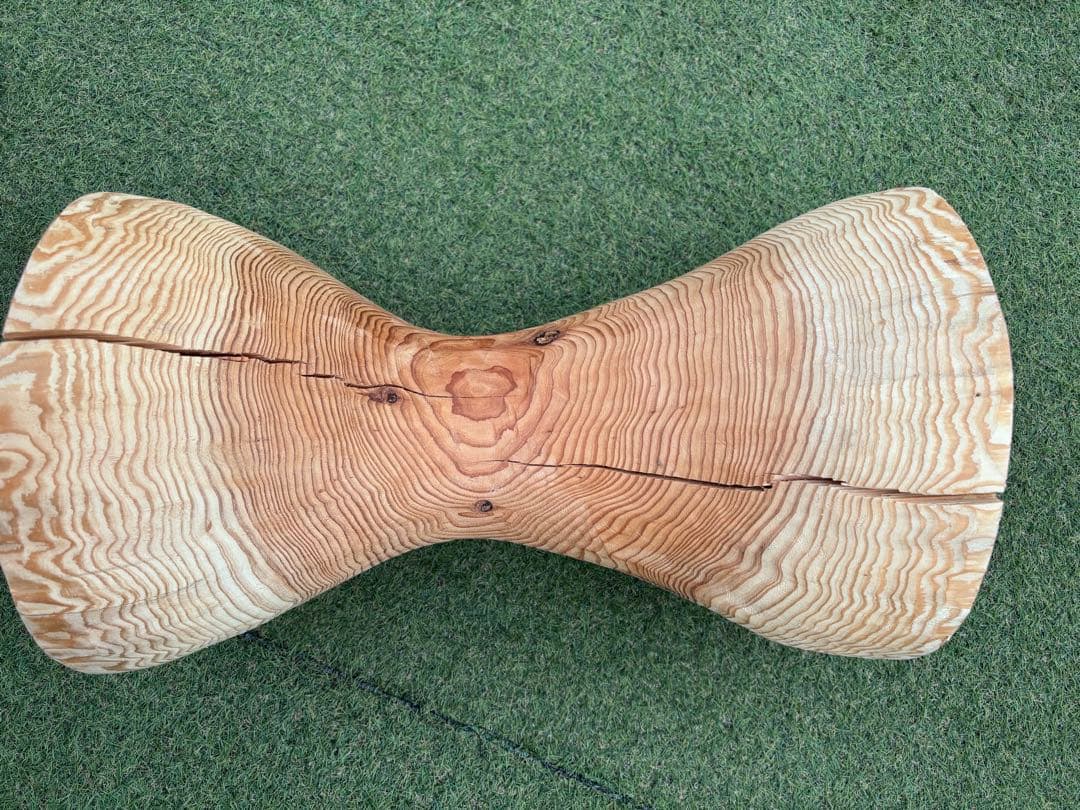 杉 丸太 椅子 スツール 高さ約54cm