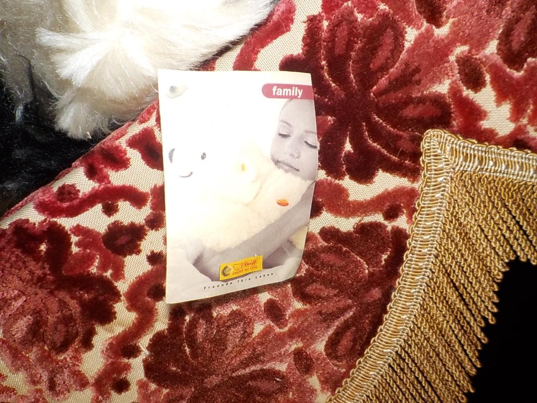 シュタイフ 猫 ぬいぐるみ アンティーク