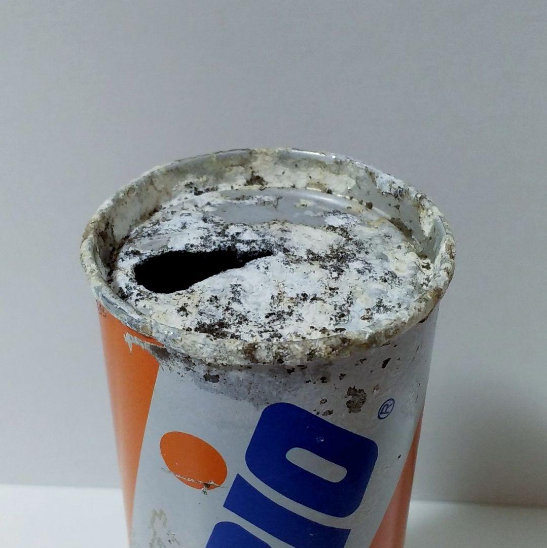 昭和レトロ  日本セヴンアップ飲料  チェリオ オレンジ  250ml 空き缶