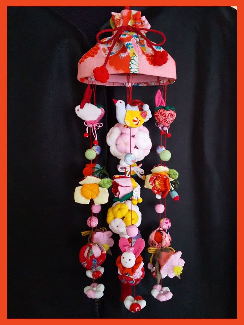 ひな祭り ももの節句 吊るし雛　つるし雛 下げ飾り その4