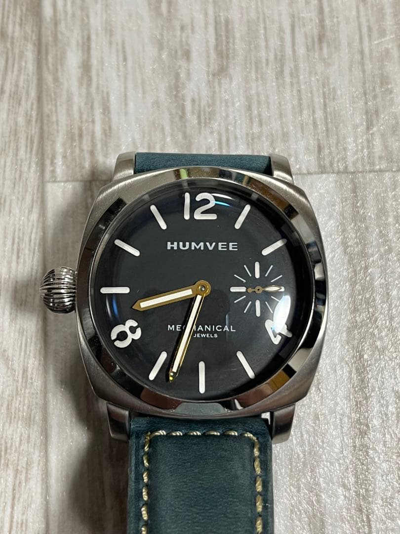 希少　HUMVEE 腕時計　手巻き　ミリタリー　レフティ