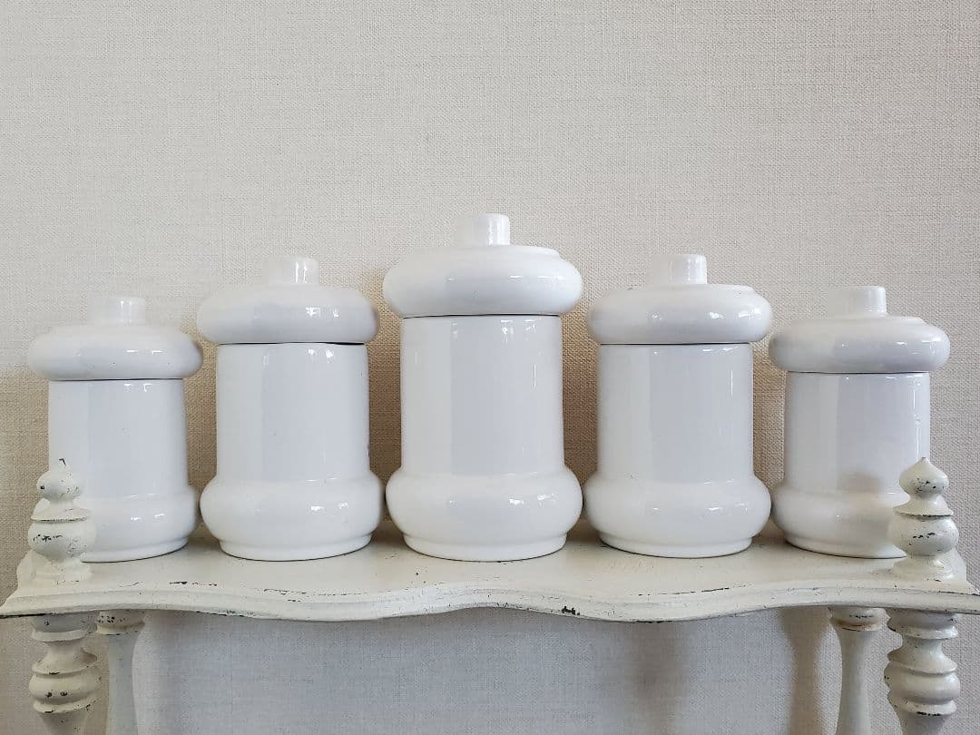 フランスアンティーク　キャニスター