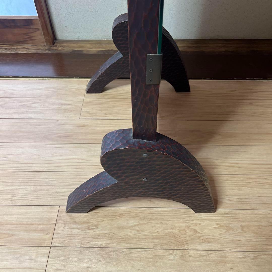 鎌倉彫　姿見　鏡　ミラー