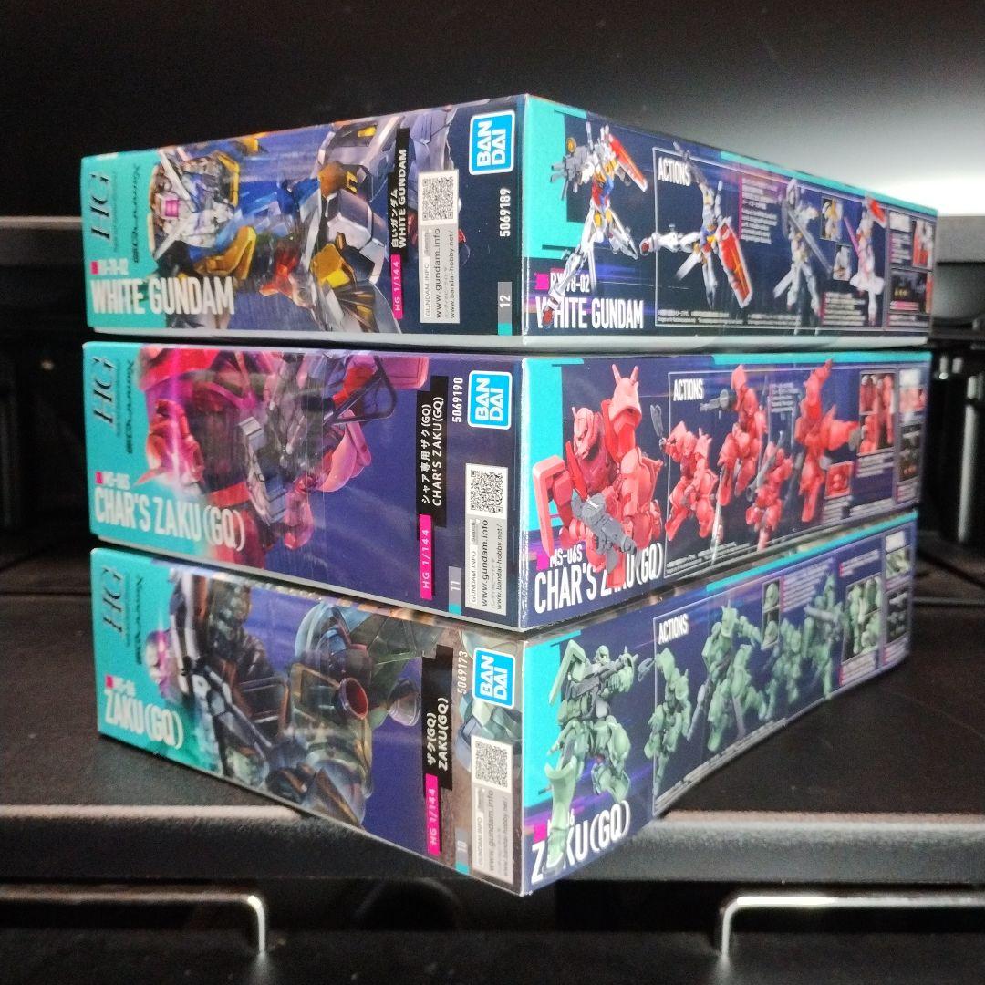未開封新品 HG ジークアクスより登場機体 合計13個セット