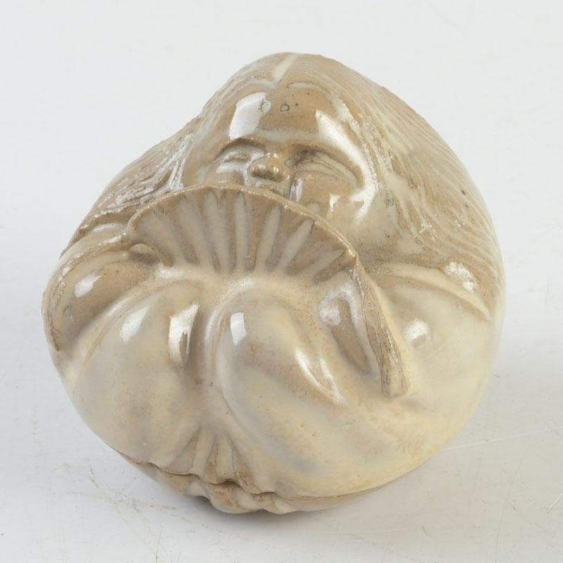 茶道具　宗栄造　於福　香合　共箱　V　9328