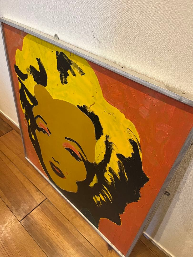 マリリンモンロー　アンディーウォーホール風絵画