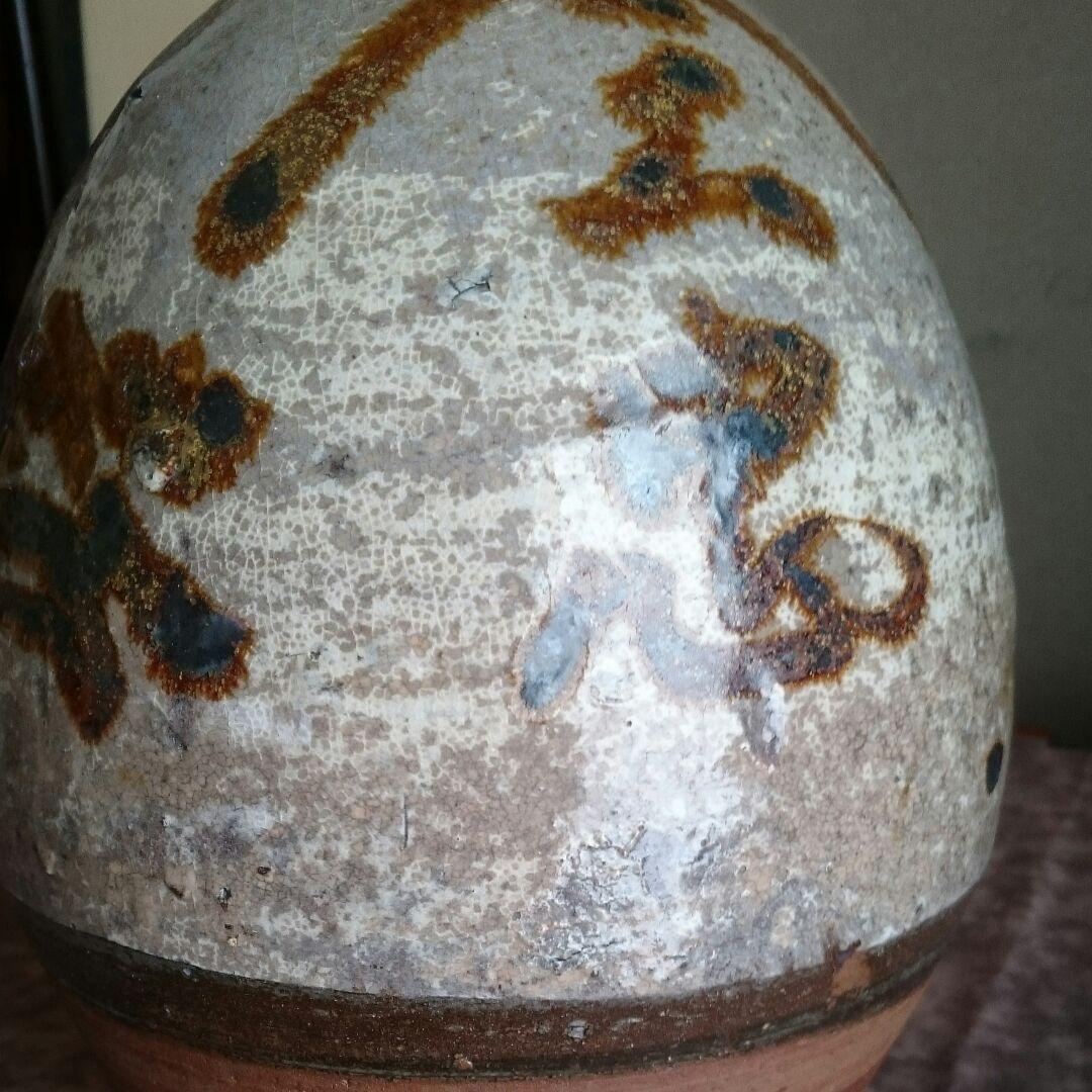 弓野焼 徳利 文字入り 唐津 上手