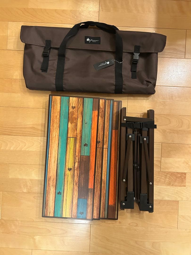 ロゴス　グランベーシック　カーボントップテーブル