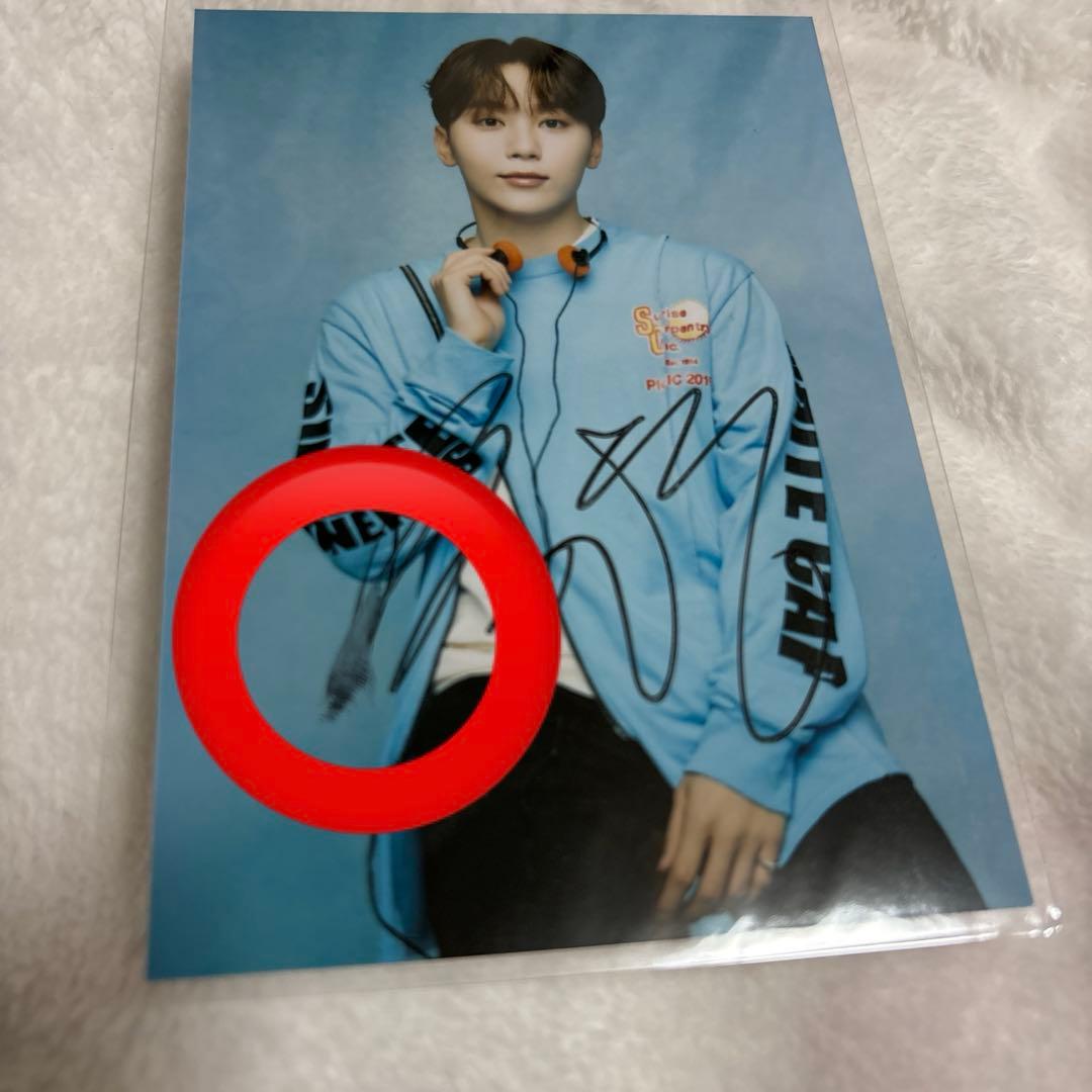 SEVENTEEN セブチ スングァン ポストカード サイン 生写真