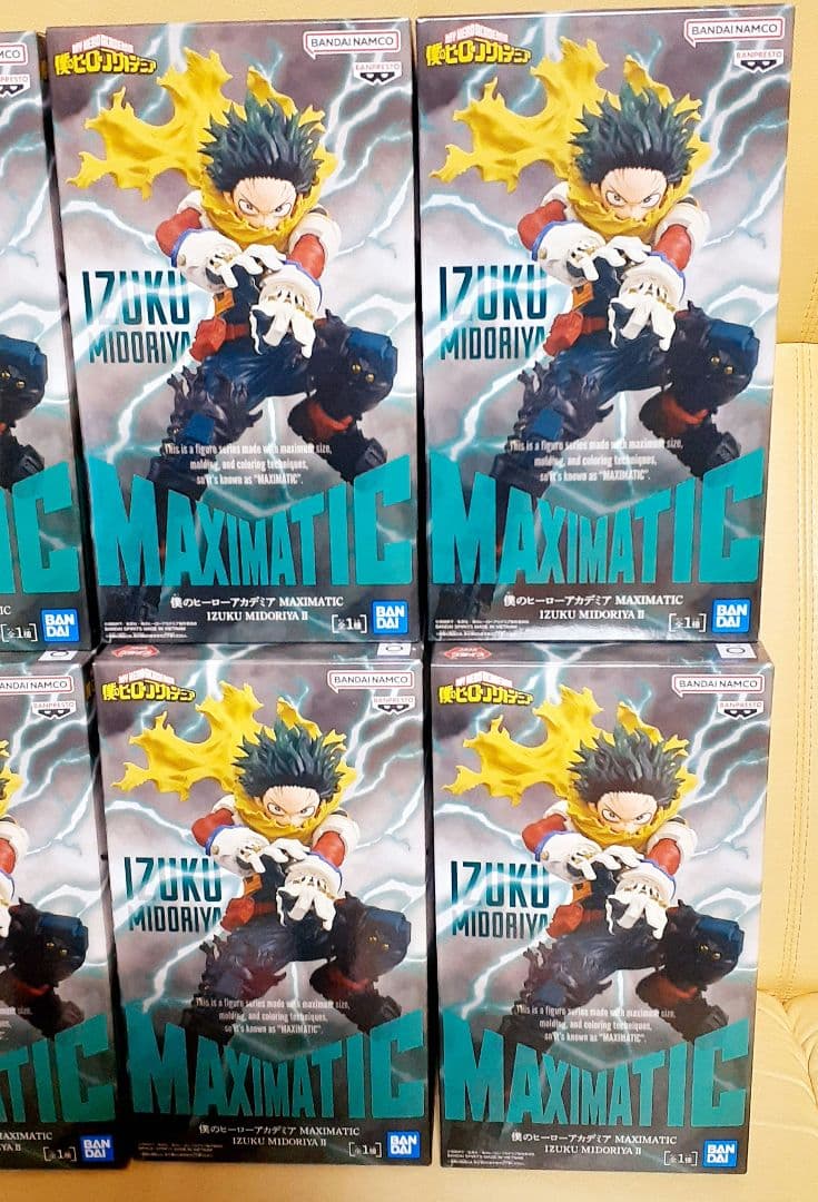 8体セット　僕のヒーローアカデミア　MAXIMATIC　フィギュア　緑谷出久