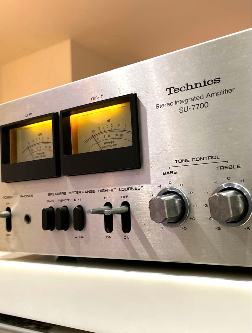 Technics プリメインアンプ SU-7700 テクニクス 動作品