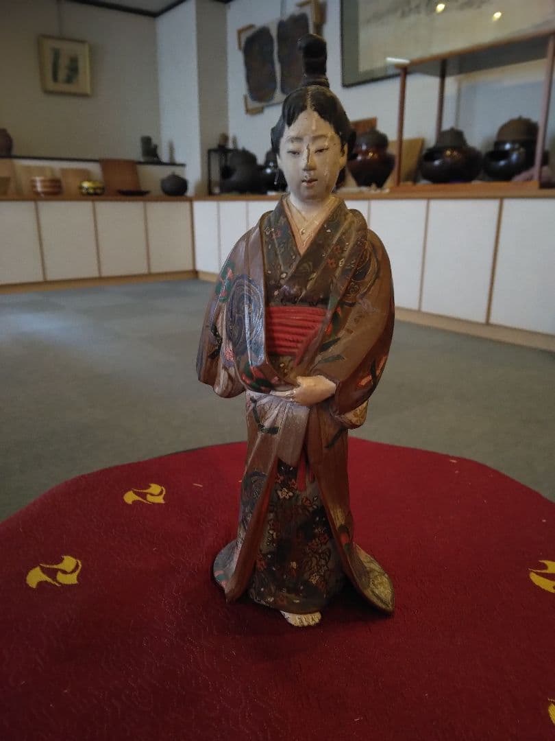 江戸中期の花魁人形