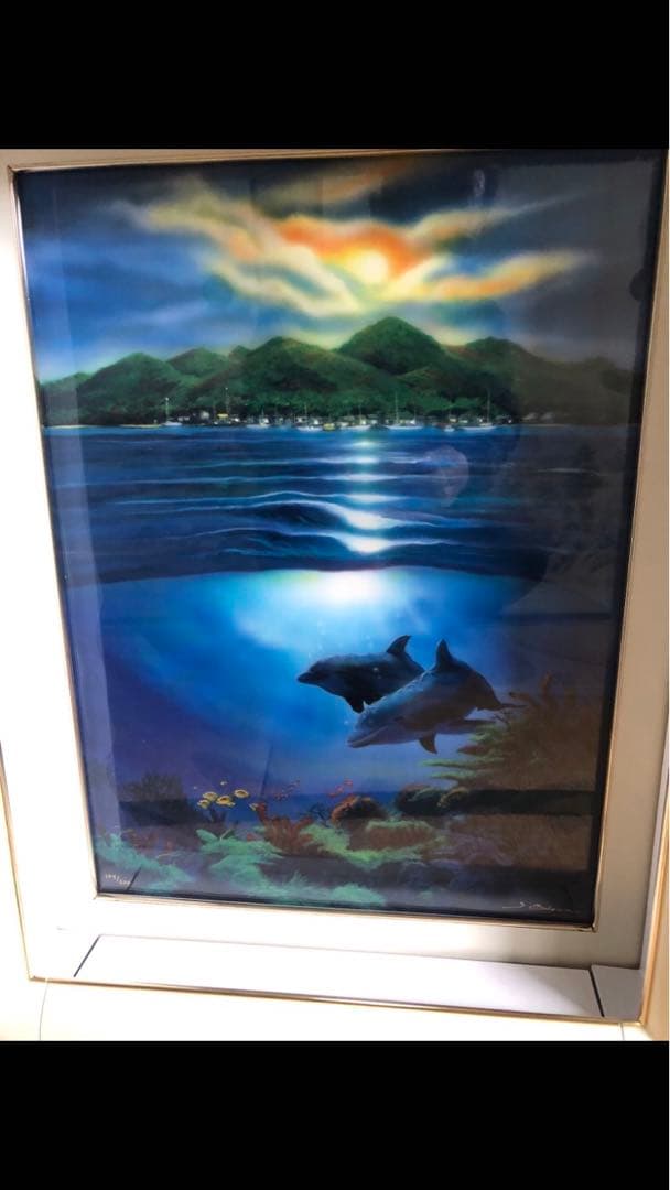 未使用　クリスチャン　ラッセン　シルクスクリーン