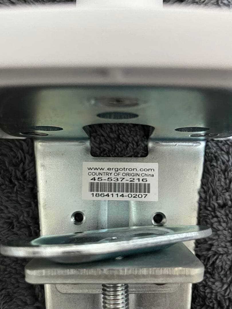 ERGOTRON エルゴトロン LX モニターアーム 長身ポール（ホワイト）