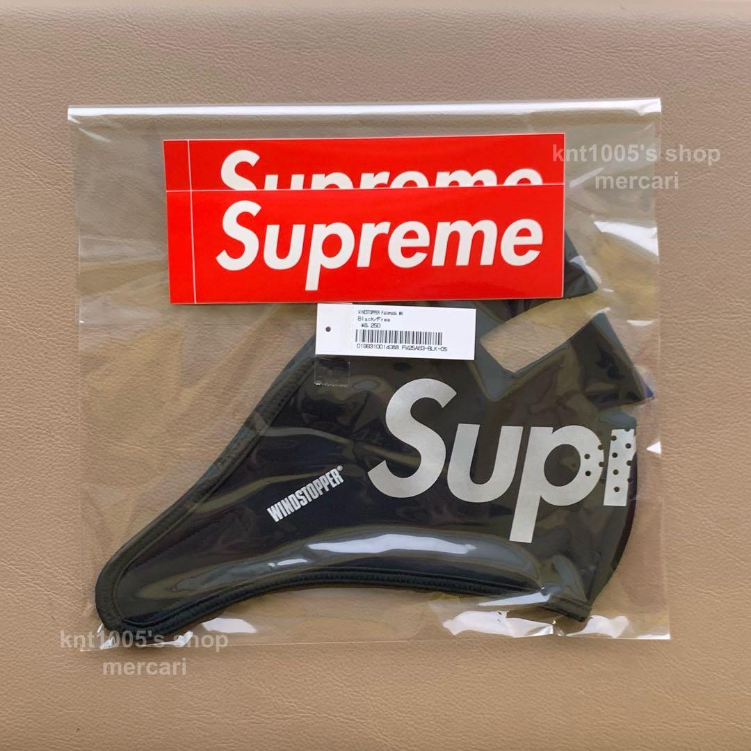 Supreme フェイスマスク シュプリーム WINDSTOPPER mask