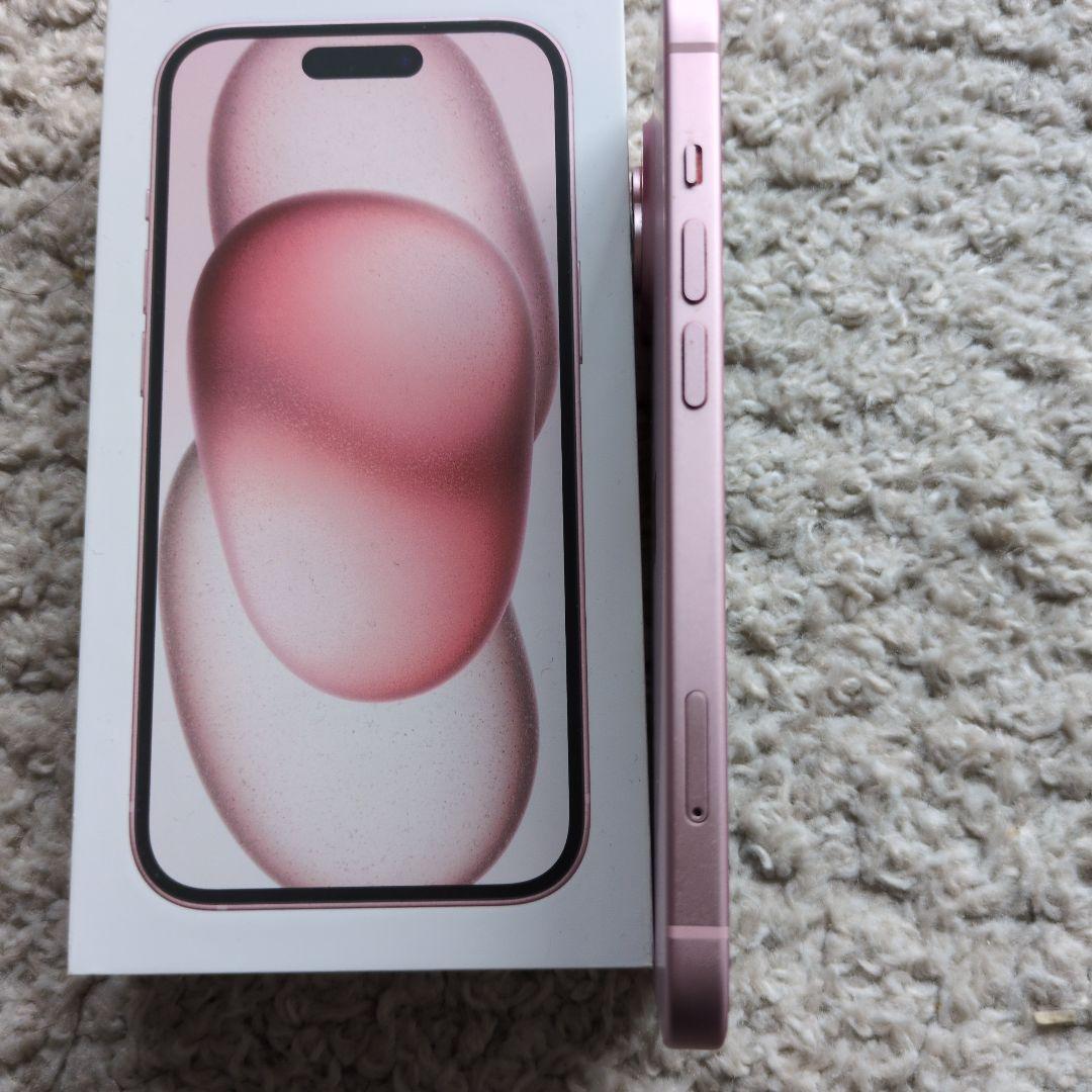 値下☆Apple iPhone 15 ピンク 256GB 本体 箱あり