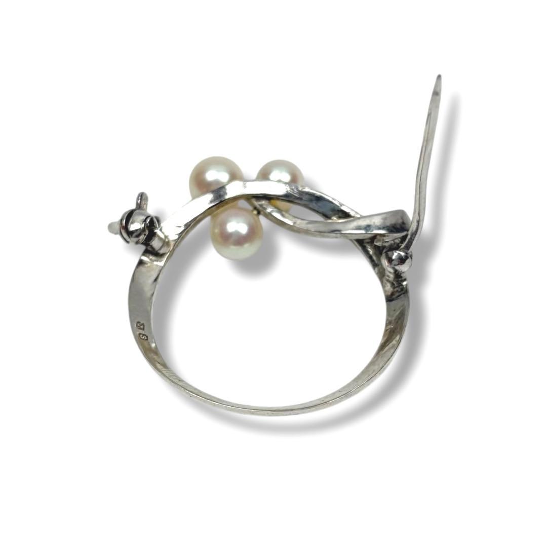 マーキス 　　　MIKIMOTO ミキモト パール 真珠 ブローチ